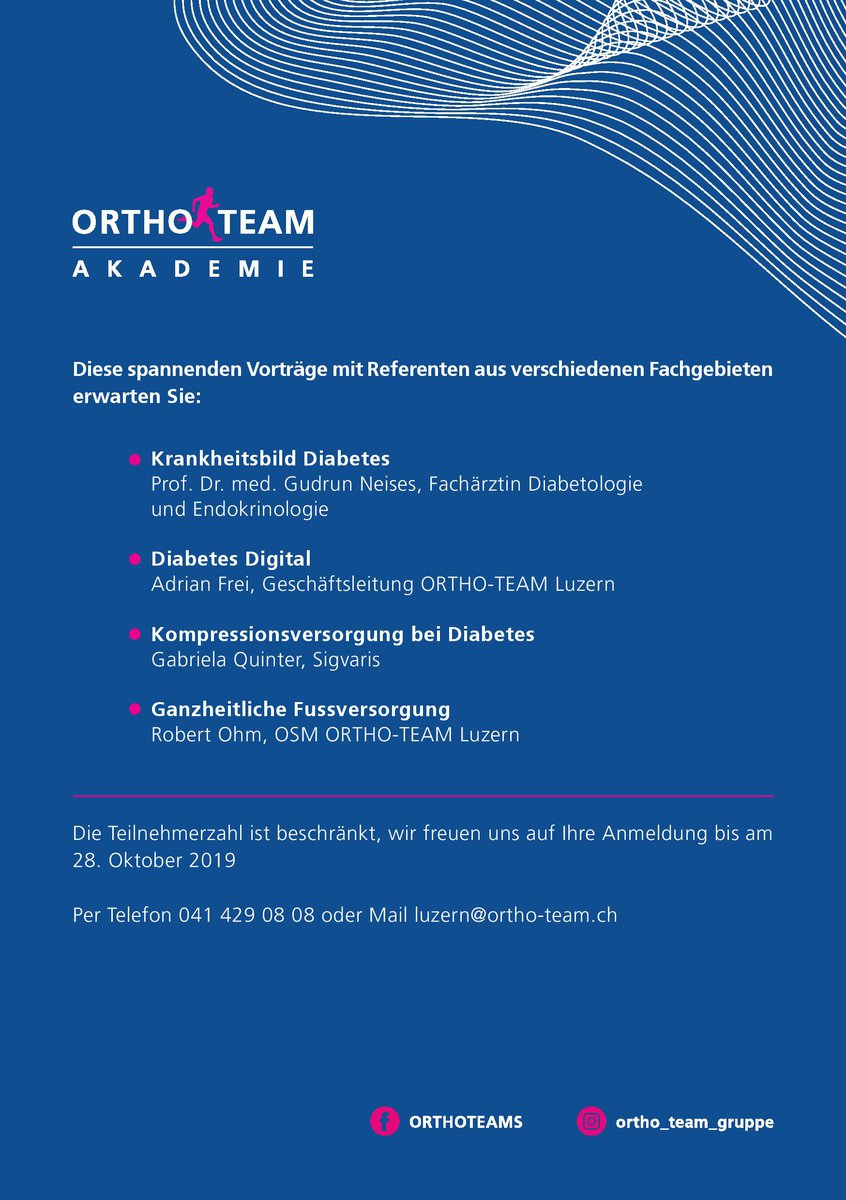 ORTHO-TEAM Akademie Flyer