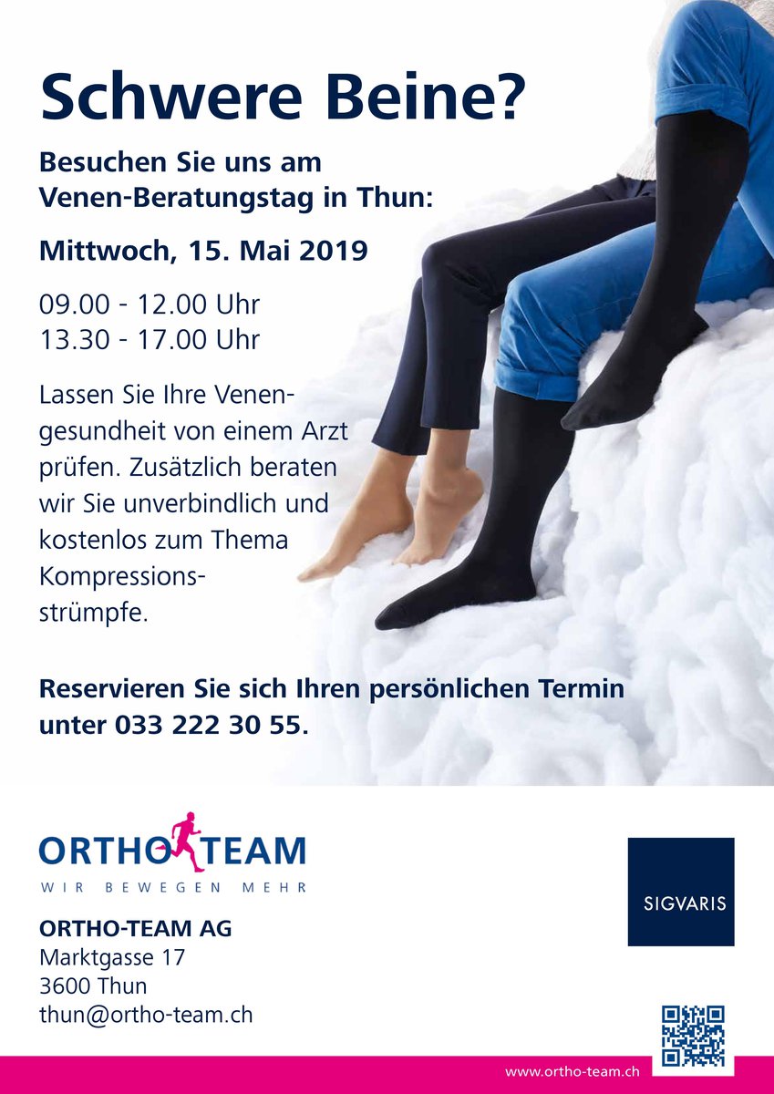 Venen-Beratungstag in Thun