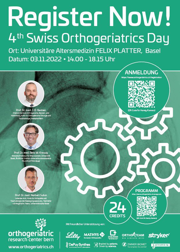 4th Swiss Orthogeriatrics Day