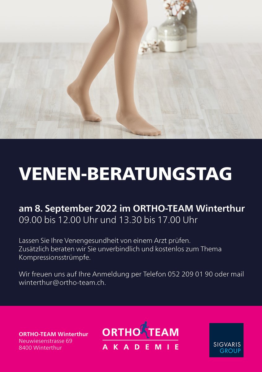 Venen Beratungstag Winterthur