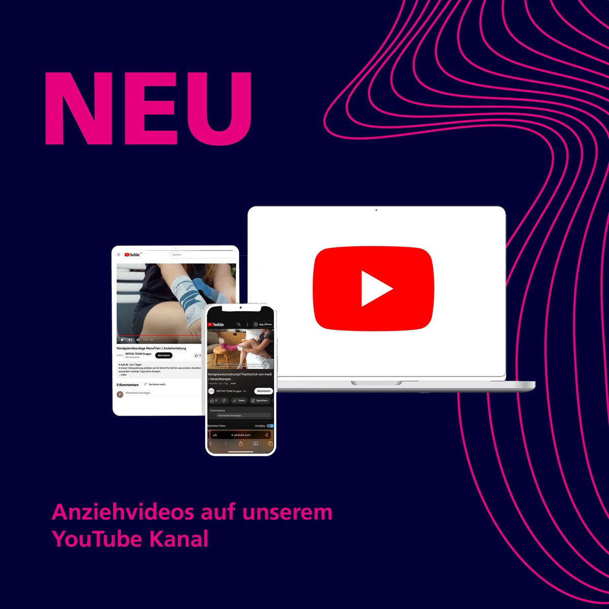 Video Anziehanleitungen