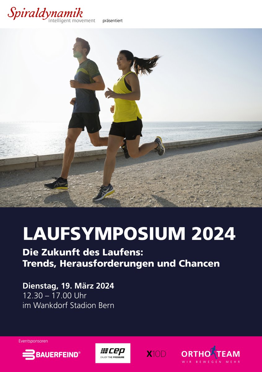 Die Zukunft des Laufens am Laufsymposium 2024 in Bern