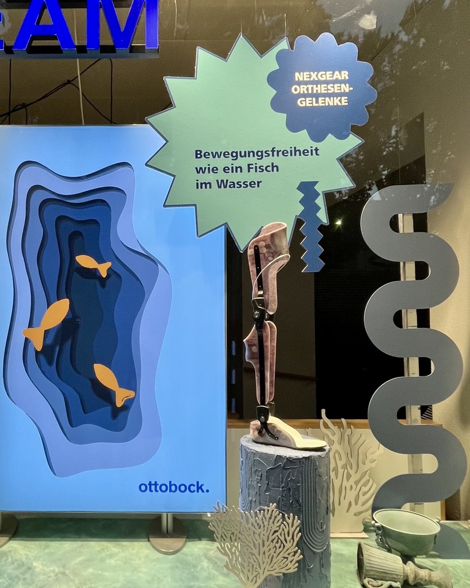 Schaufensterkampagne Unterwasserwelt